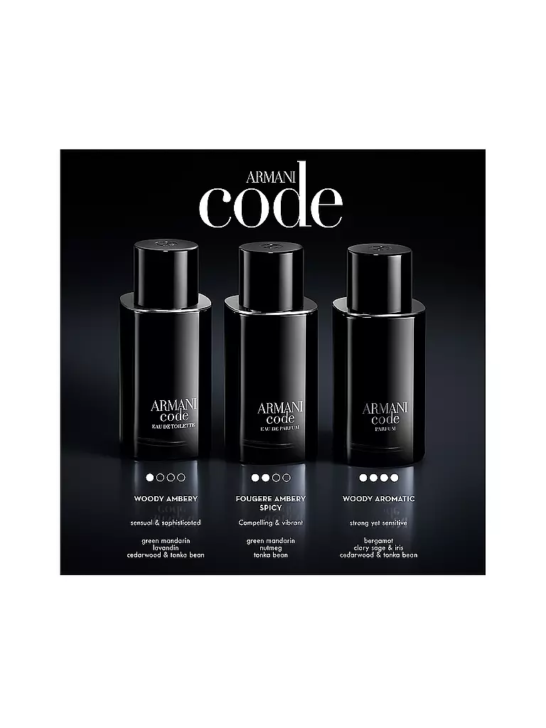 ARMANI | Code Eau de Parfum 50ml Recargable | Sin color