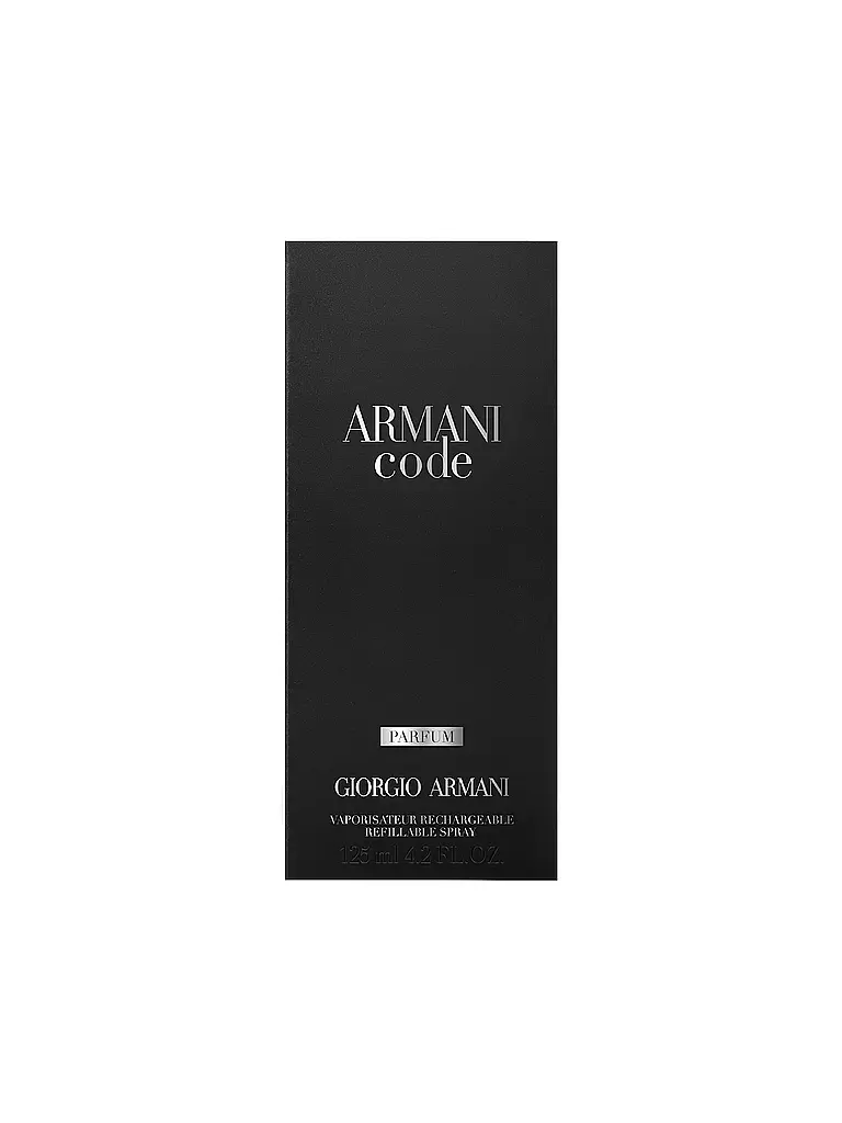 ARMANI | Code Parfum 125 ml Recargable | Sin color