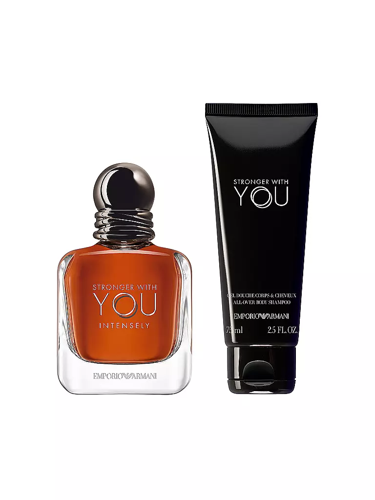 ARMANI | Geschenkset - Stronger with You Intensly Eau de Parfum Set 75ml / 50ml | Sin color
