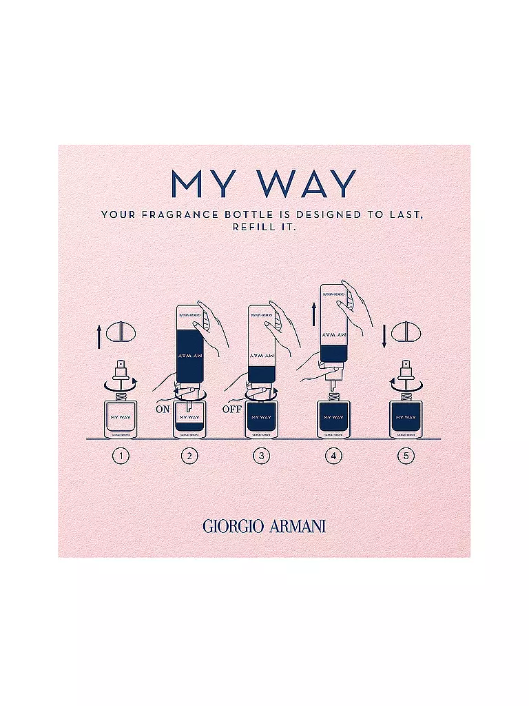 ARMANI | My Way Eau de Parfum 100 ml Frasco de recarga | Sin color
