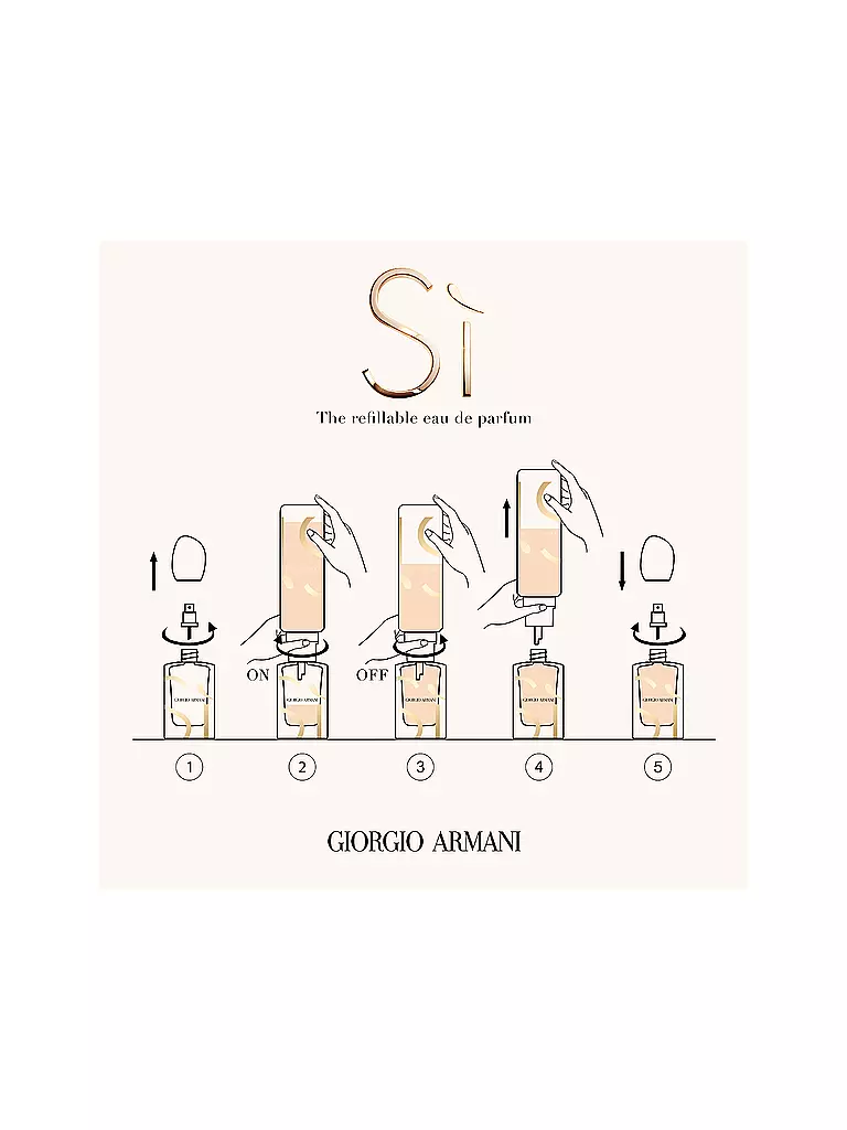 ARMANI | Sì Eau de Parfum 50ml Recargable | 
