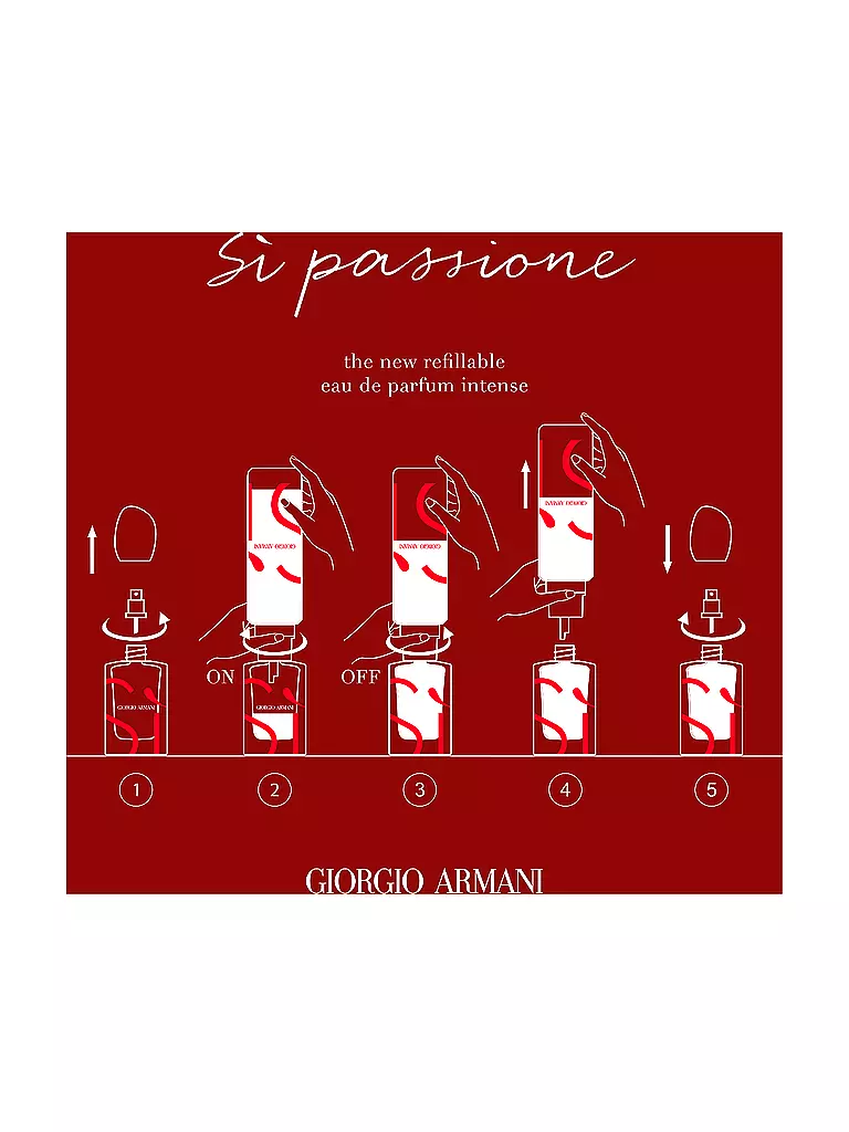 ARMANI | Sì Passione Eau de Parfum Intense 30ml Recargable | Sin color