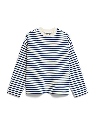 ARMEDANGELS | Suéter de corte oversized FRANKAA STRIPES