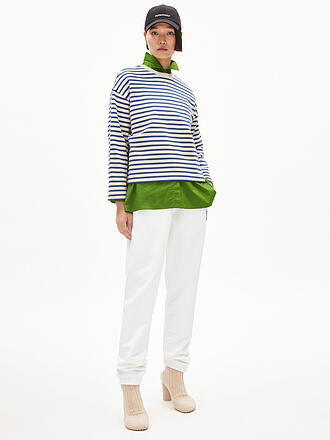 ARMEDANGELS | Suéter de corte oversized FRANKAA STRIPES
