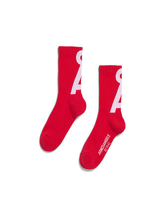 ARMEDANGELS | Calcetines SAAMUS mars red - broken white