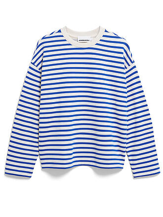 ARMEDANGELS | Sweater de corte oversized FRANKAA STRIPES