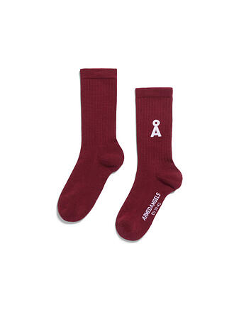 ARMEDANGELS | Calcetines SAAMUS velvet red