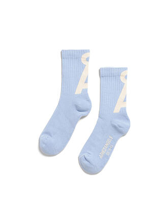 ARMEDANGELS | Calcetines SAAMUS soft blue oatmilk