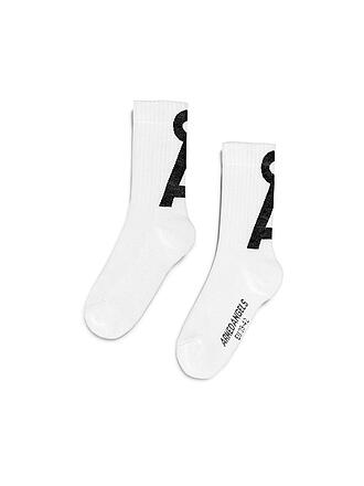 ARMEDANGELS | Calcetines SAAMUS blanco - negro