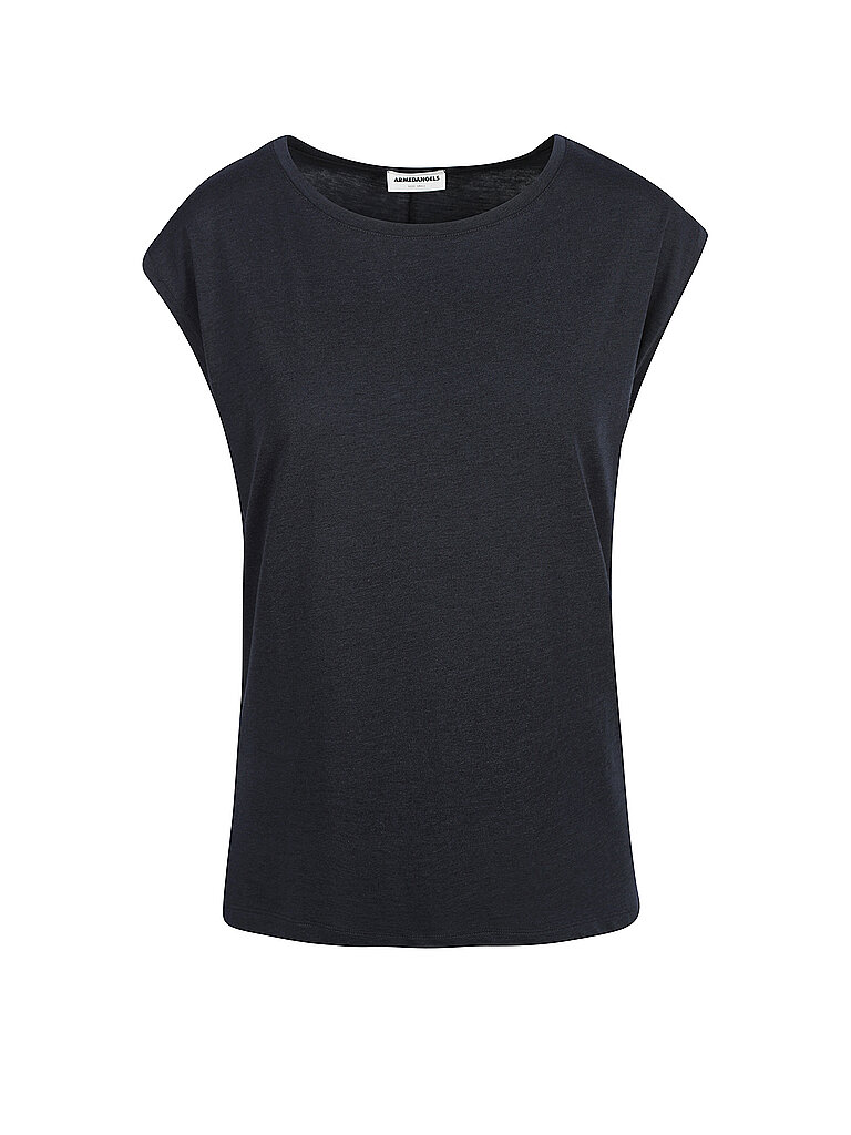 Camiseta JILAANA azul oscuro L