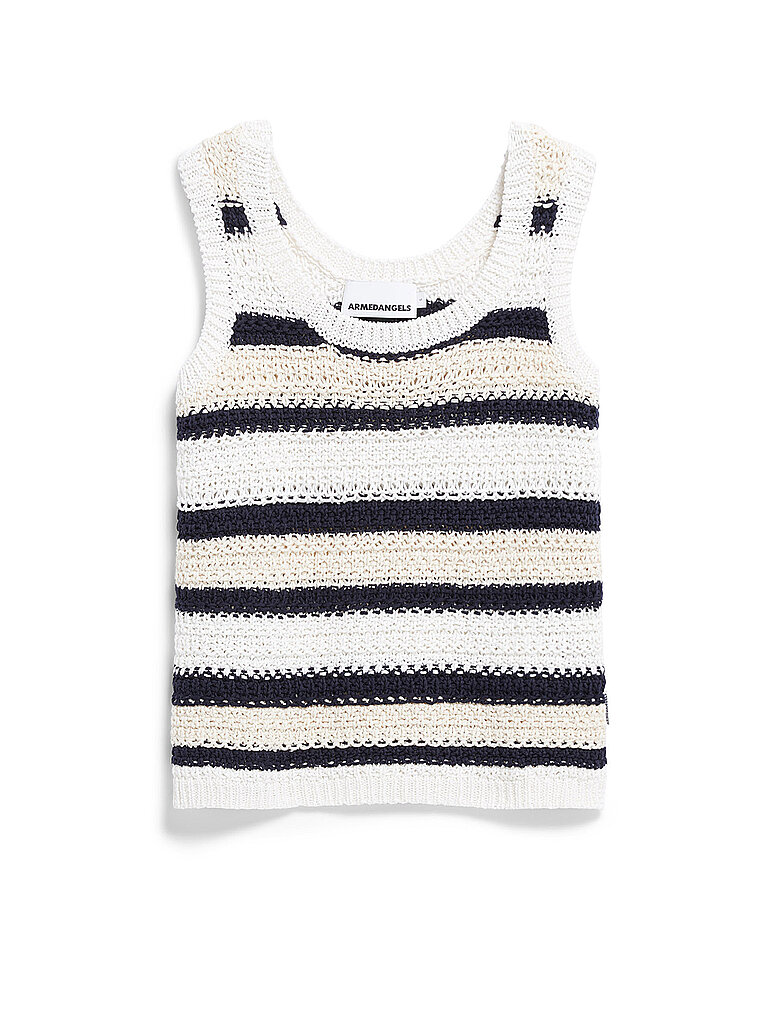Top de punto CLAAIRE crema M