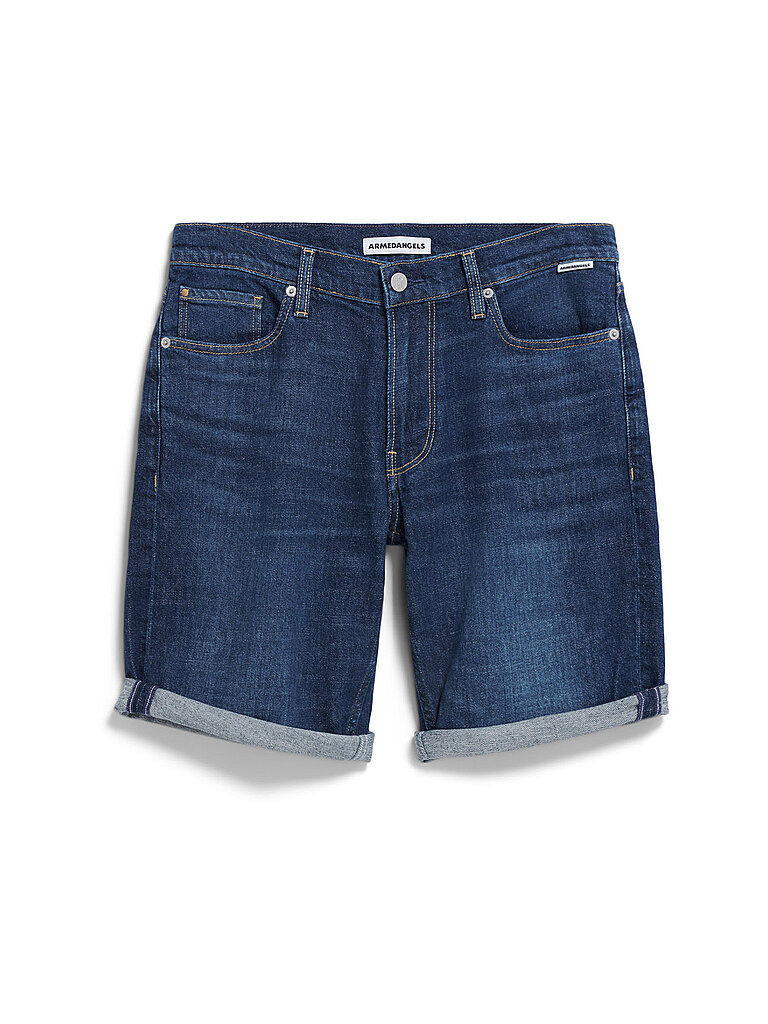Armedangels Jeansshorts NAAILO azul oscuro