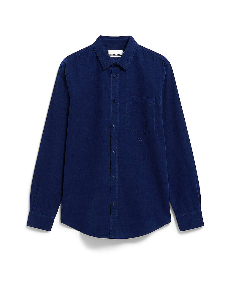 Camisa Regular Fit SAAMY azul oscuro S