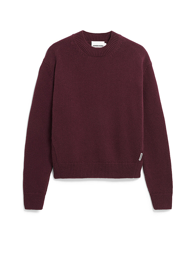 Pullover BALBAA rojo oscuro M