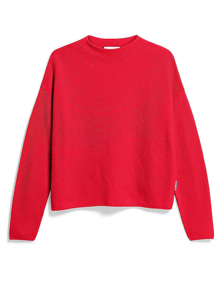 Armedangels Pullover MERINAA rojo