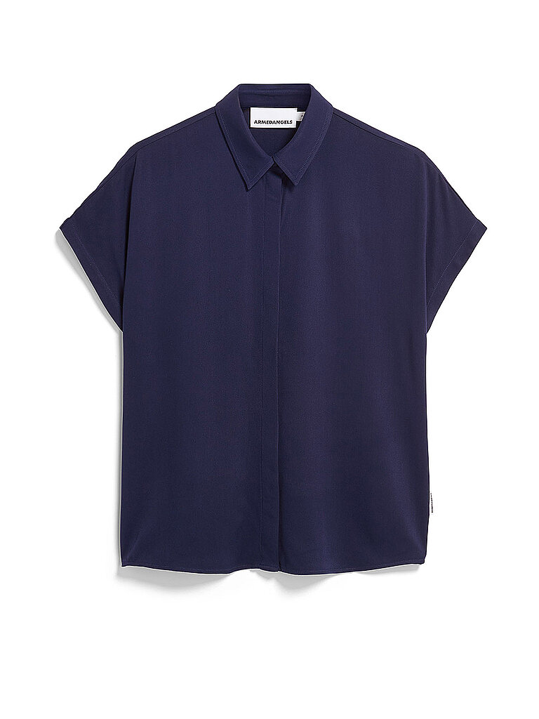 Armedangels Blusa LARISAANA azul oscuro