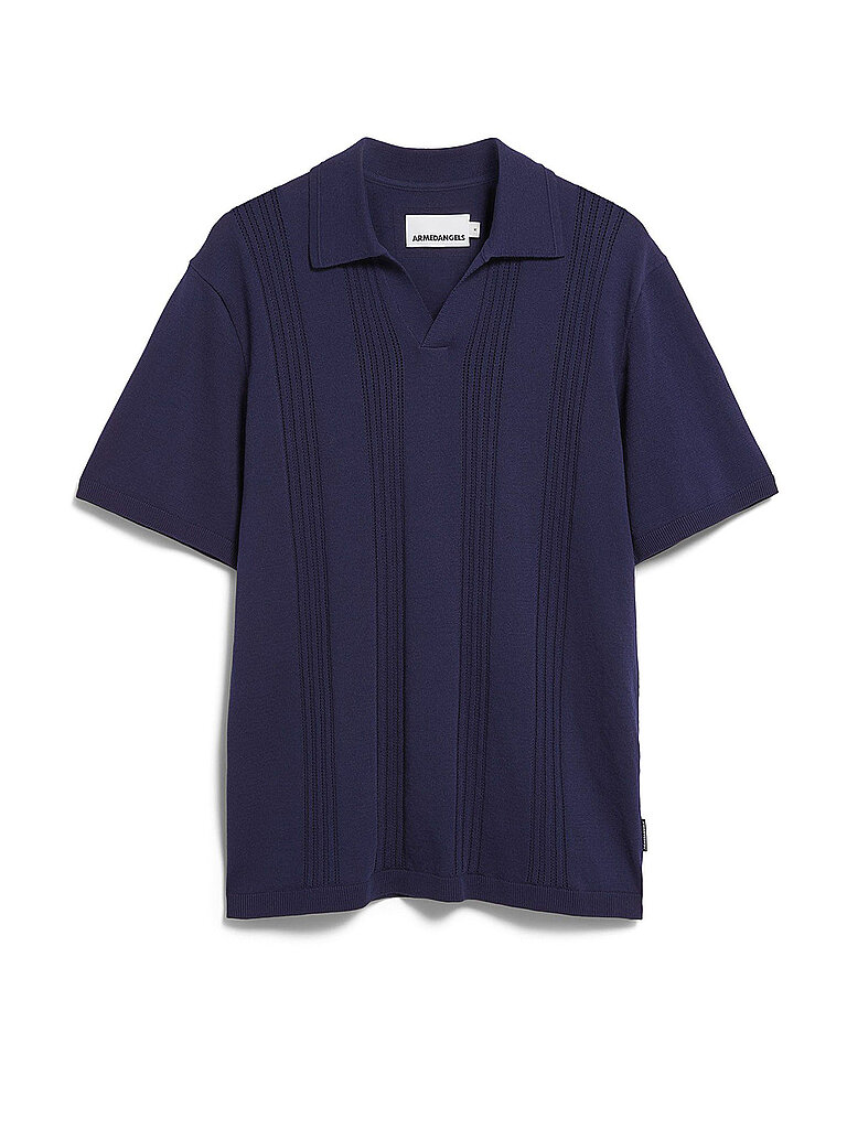 Armedangels Poloshirt azul XL