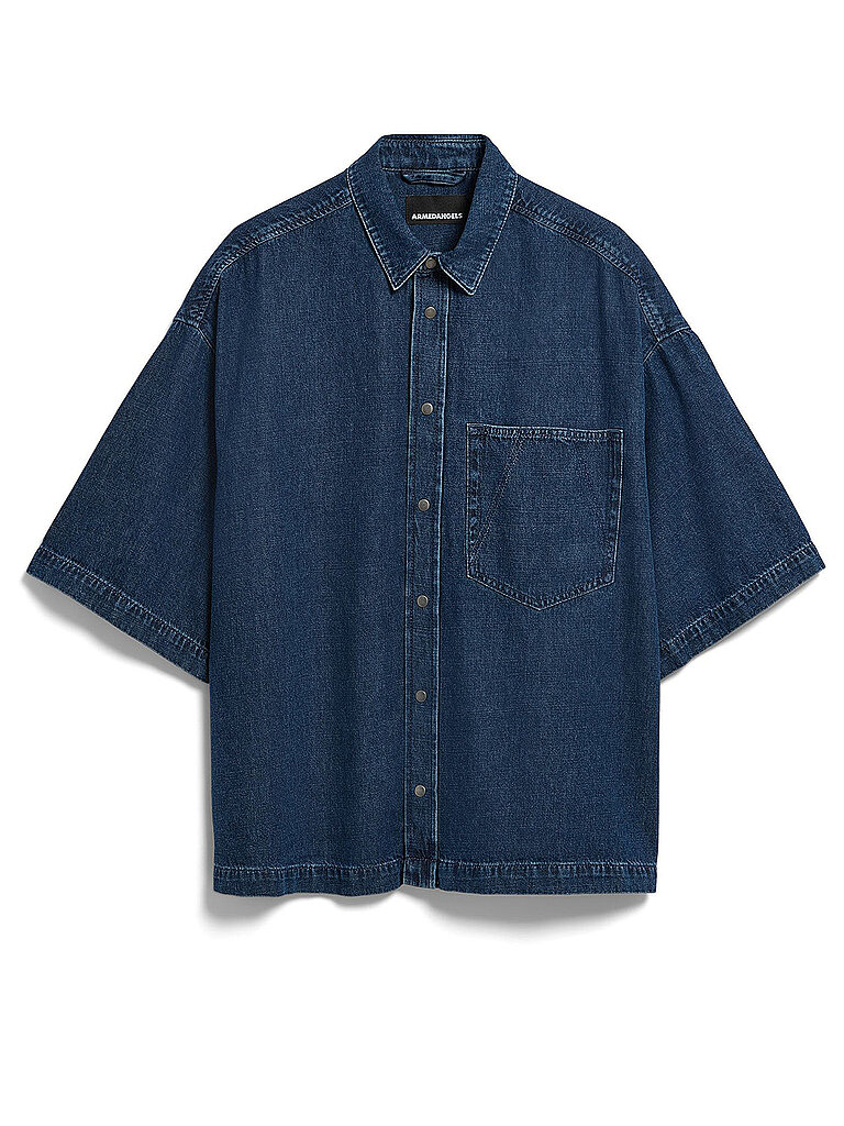 Camisa vaquera azul oscuro L