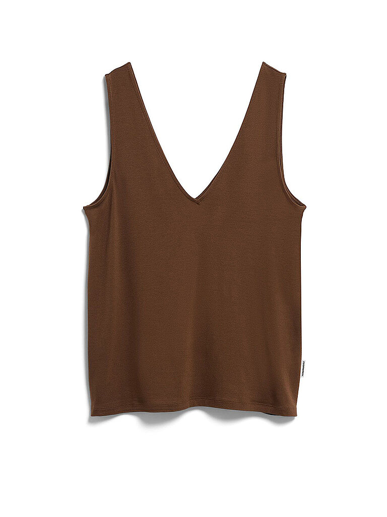 Armedangels Top marrón L