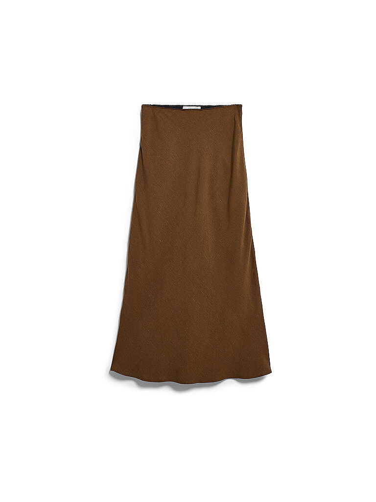 Midi falda LENOVAA marrón M