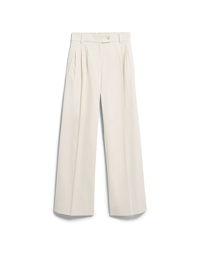 Pantalones Marlene crema XS