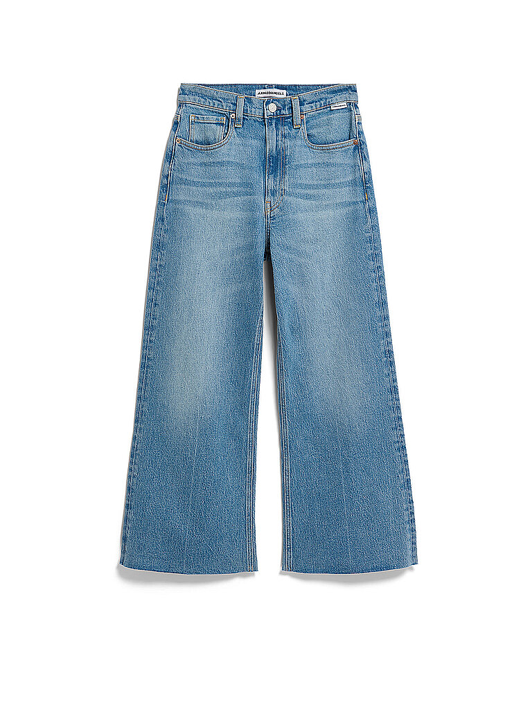 Jeans Wide Leg 7/8 MURLIAA CROPPED azul claro 29/L32