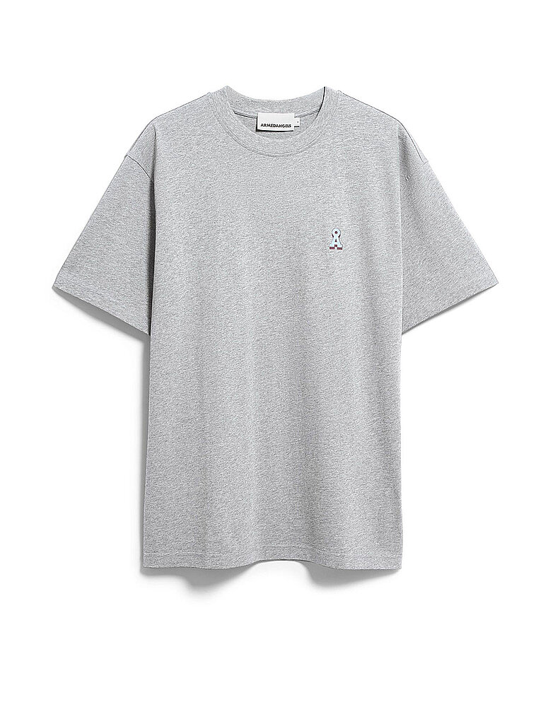 Armedangels Camiseta ICONIC MAARKOS gris