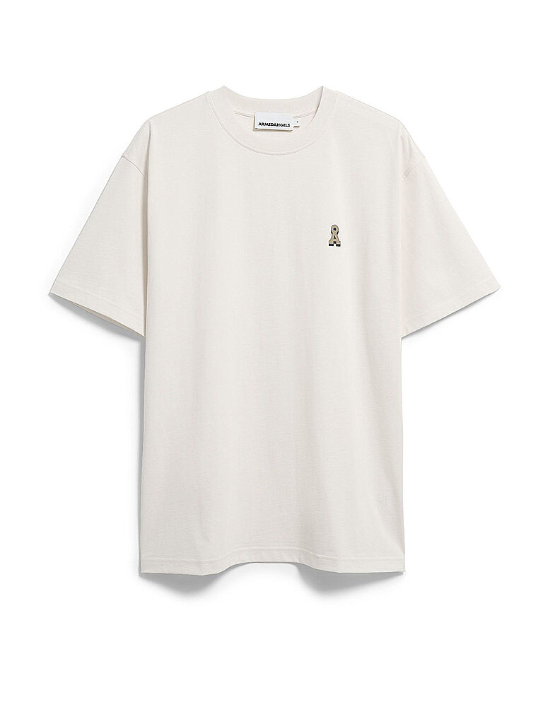 Armedangels Camiseta ICONIC MAARKOS crema