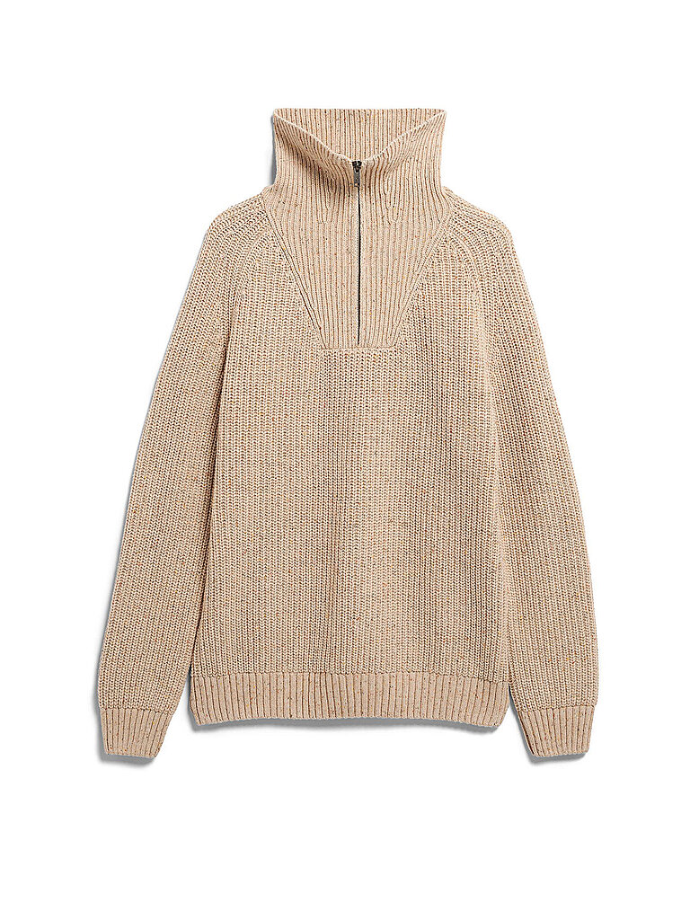 Armedangels Troyer Pullover beige