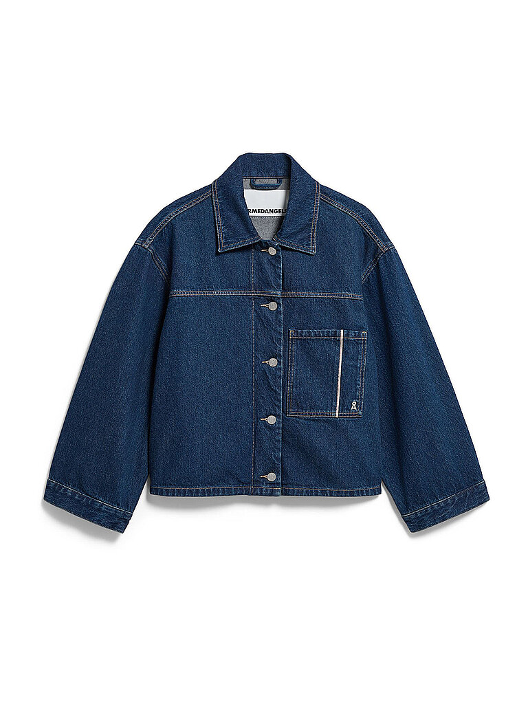 Armedangels Jeansjacke SELVEDGE azul oscuro