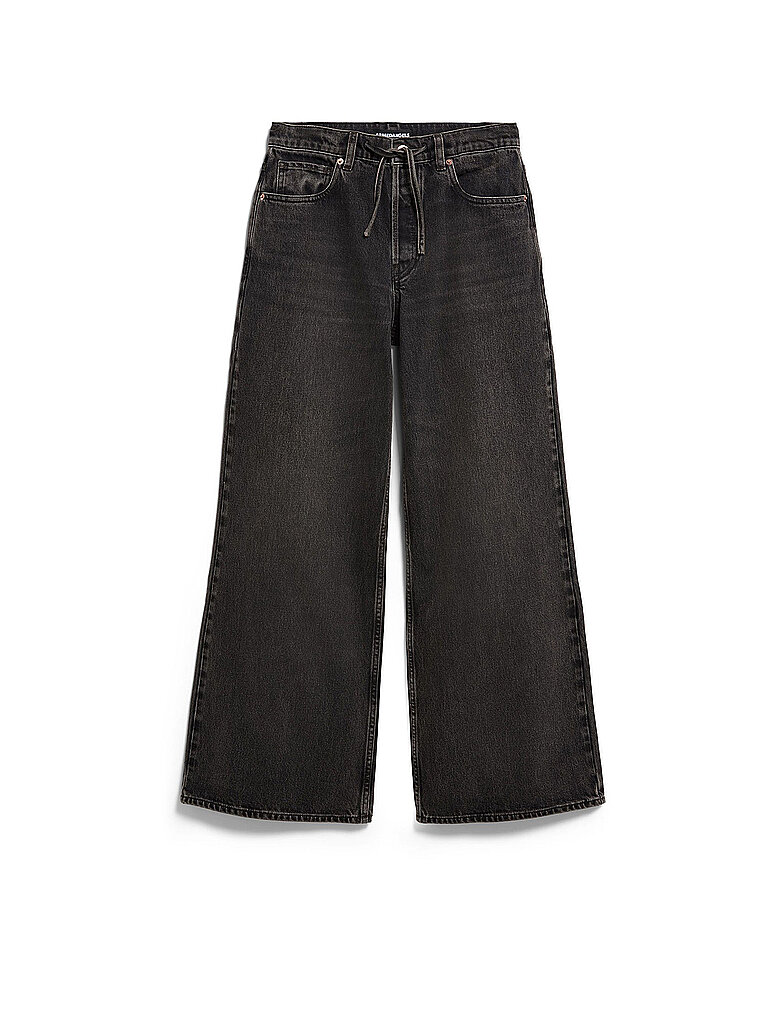 Armedangels Jeans Wide Leg ASTRAEAAS negro