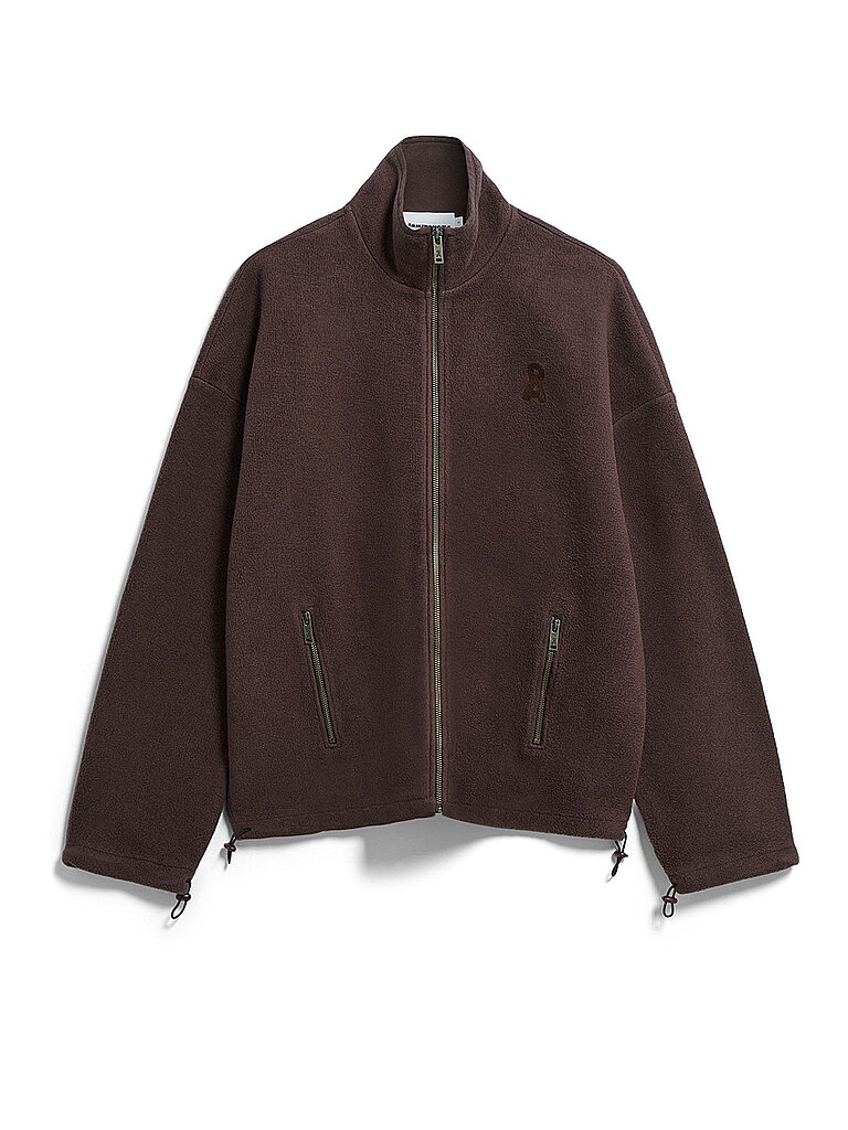 Armedangels Fleecejacke marrón