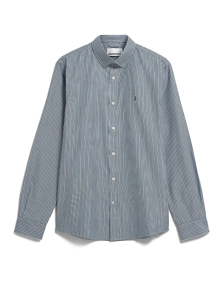Armedangels Camisa Regular Fit QUAASA verde oscuro
