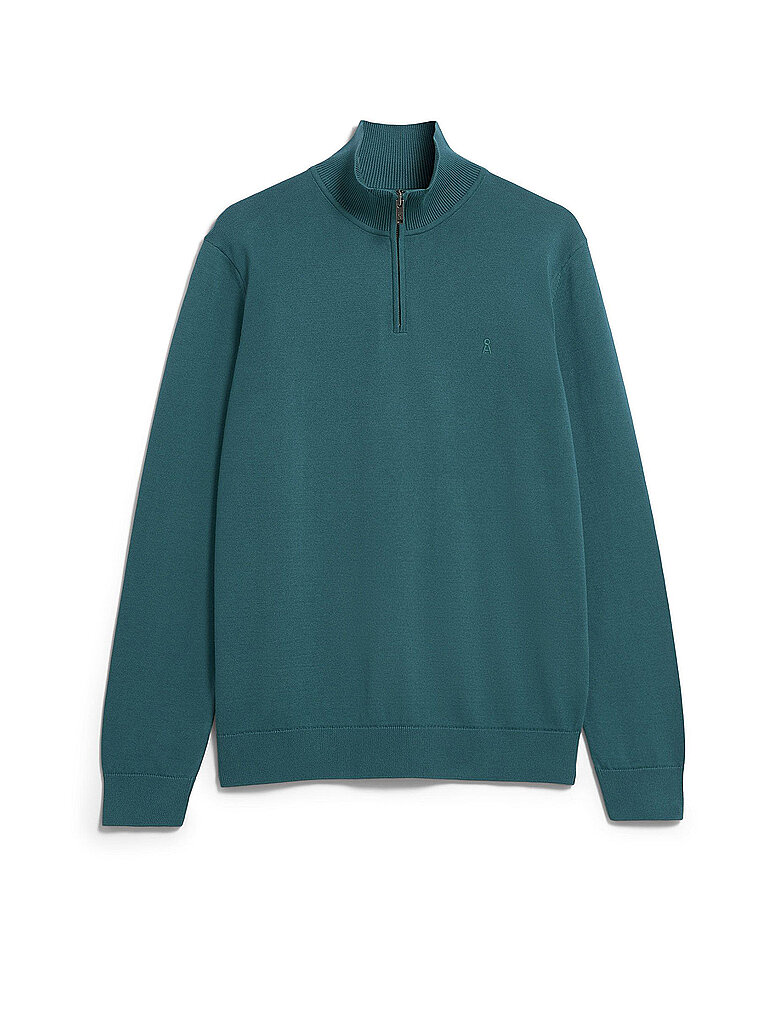 Armedangels Troyer Pullover FAABES verde oscuro