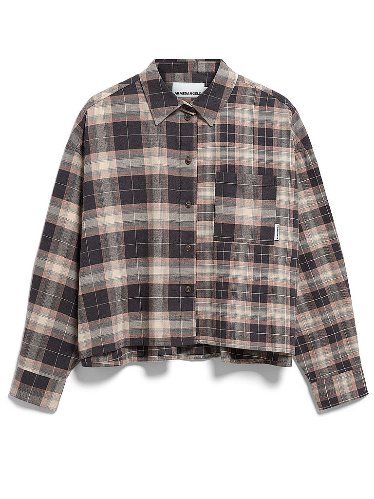 Armedangels Blusa NALAANI marrón