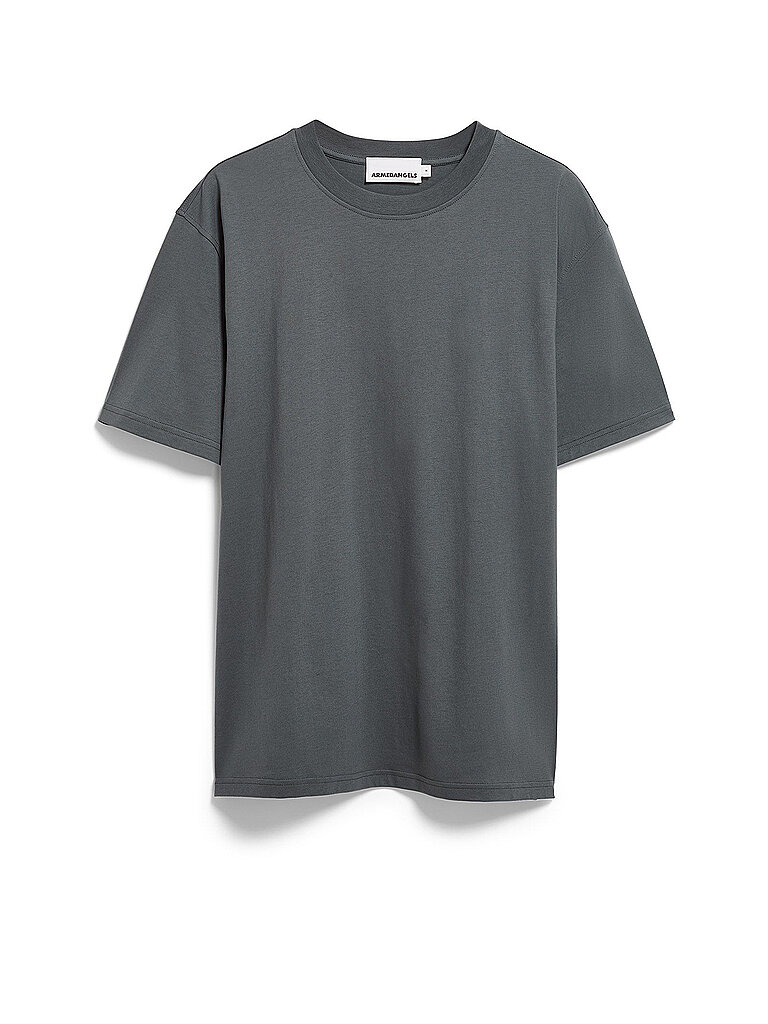 Armedangels Camiseta Relaxed Fit MAARKOS gris