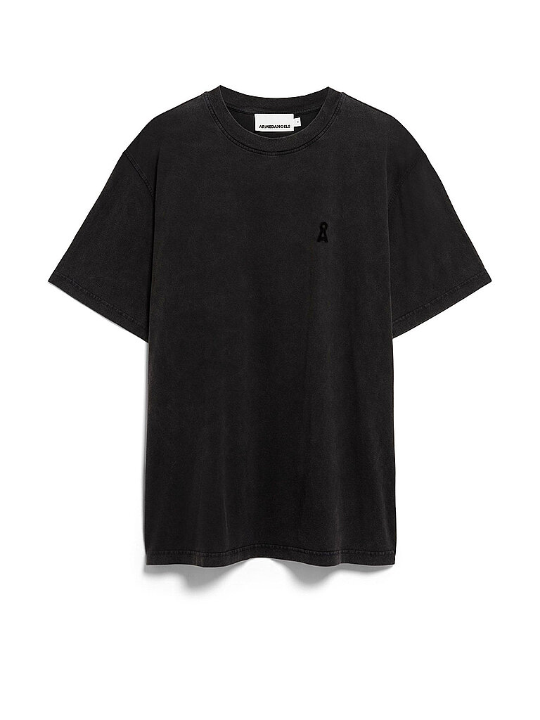 Armedangels Camiseta MAARKOS negro