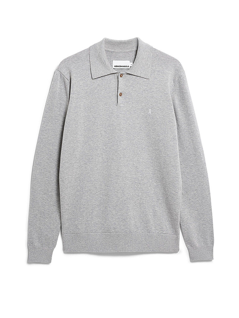 Armedangels Polo gris claro