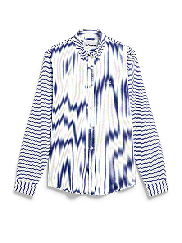 Armedangels Camisa Regular Fit QUAASA azul claro