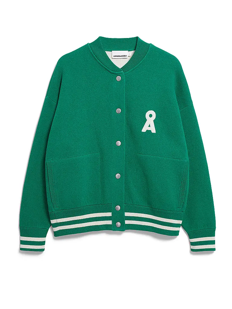 ARMEDANGELS | Blusón ICONIC AALISON | Verde oscuro