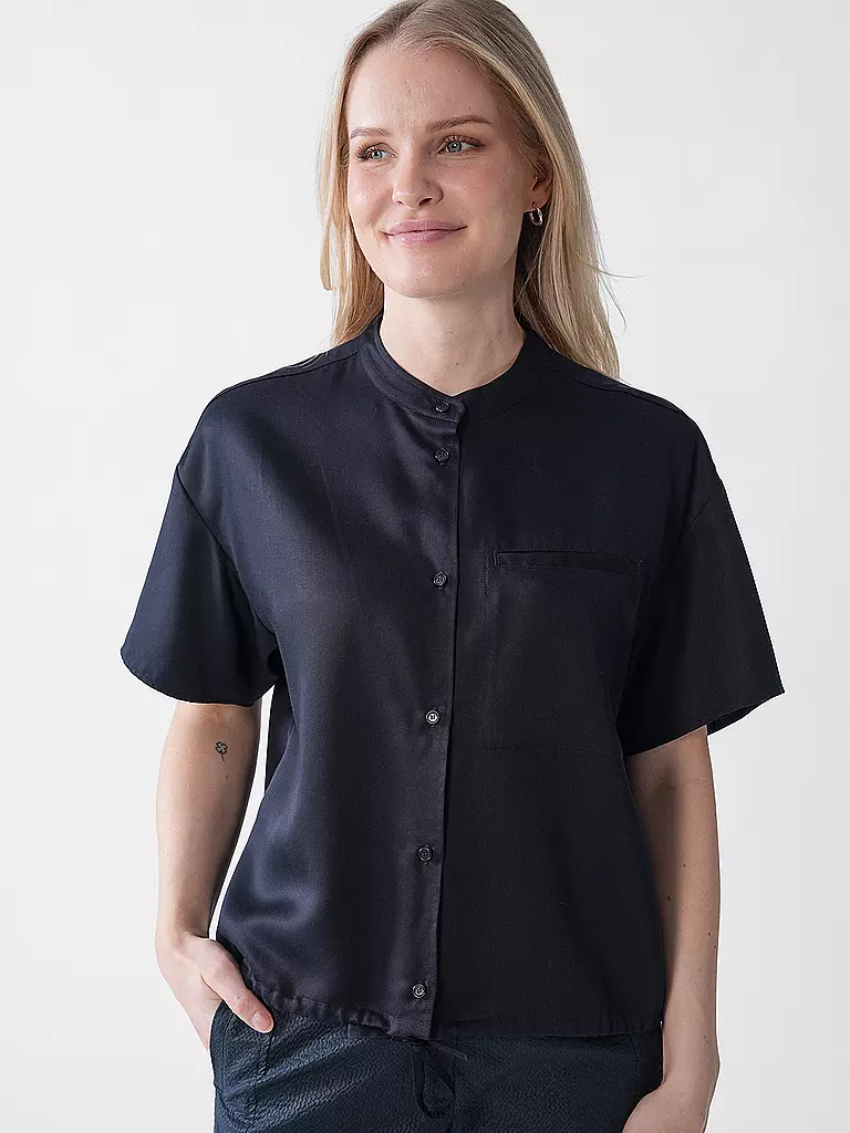 ARMEDANGELS | Blusa BARAAHE | Azul oscuro