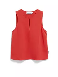 ARMEDANGELS | Blusa RAFALAA LINO | Rojo