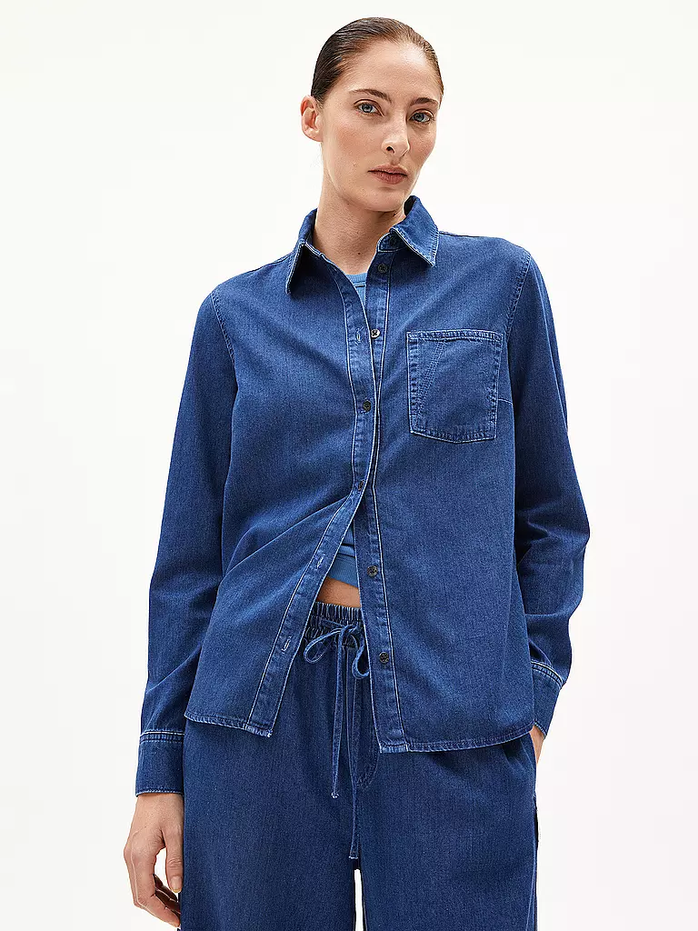 ARMEDANGELS | Blusa vaquera AURELAA | Azul