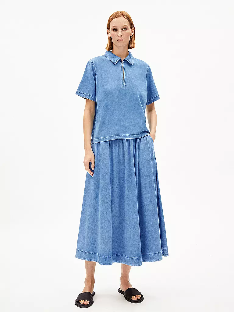 ARMEDANGELS | Blusa vaquera CINZIAA | Azul claro