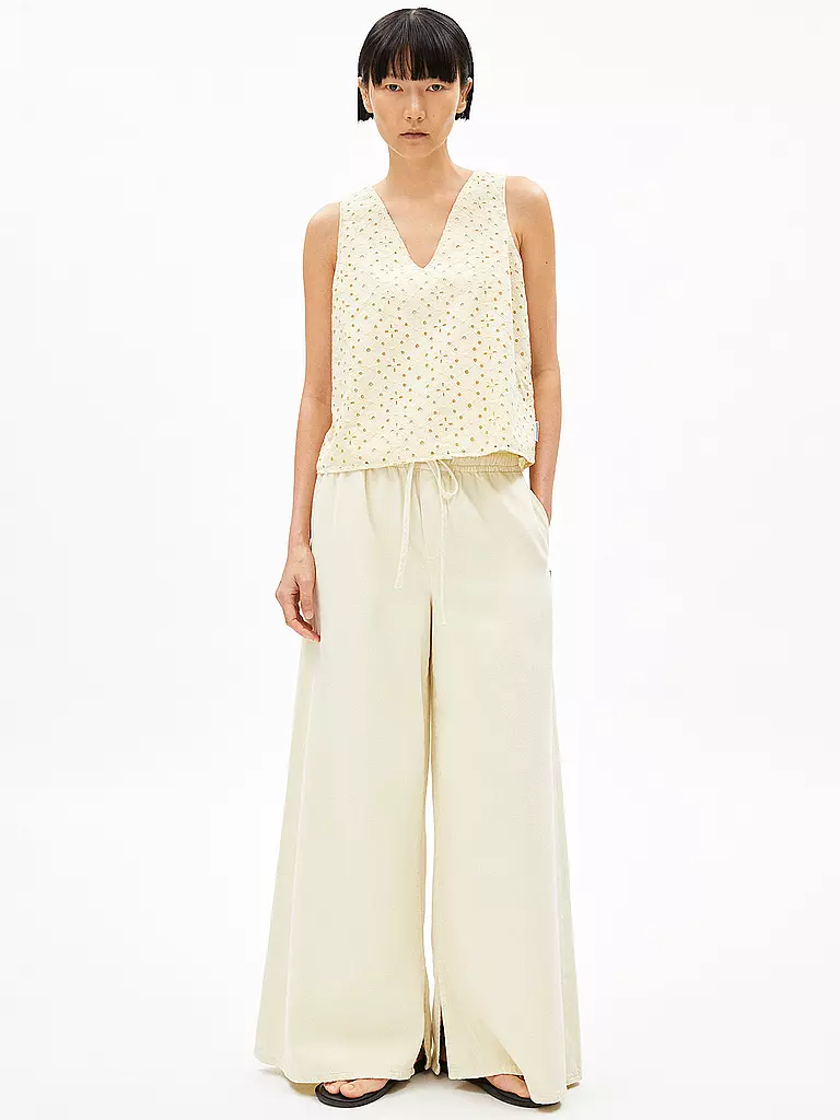 ARMEDANGELS | Blusa YALINAA BROIDERY | Crema