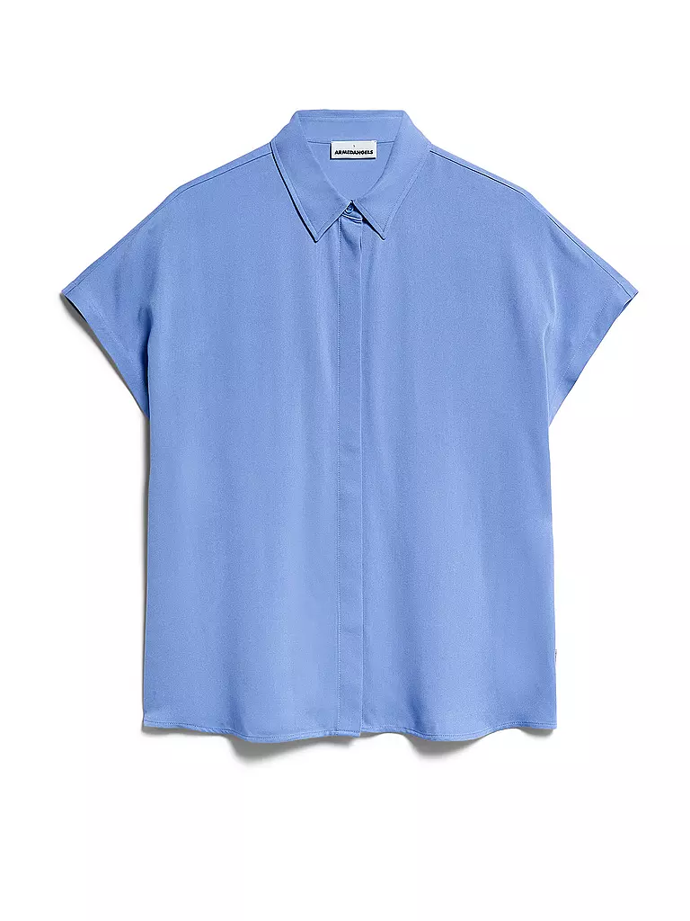 ARMEDANGELS | Bluse LARISAANA | Azul claro