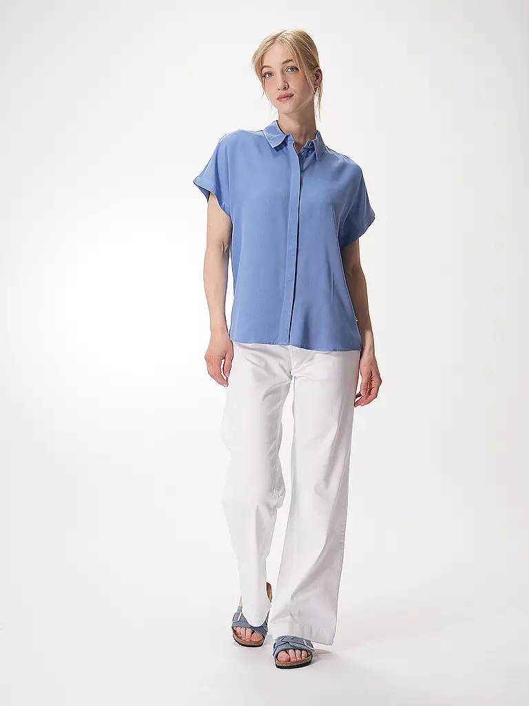 ARMEDANGELS | Bluse LARISAANA | Azul claro