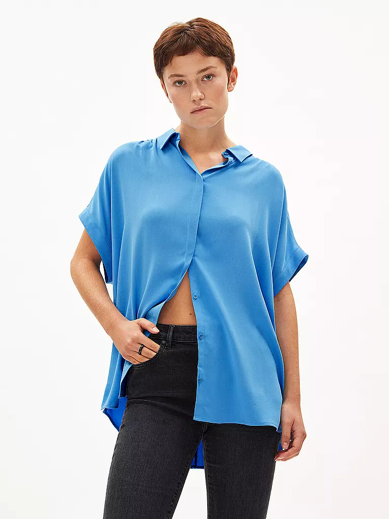 ARMEDANGELS | Bluse ZONYAA | Azul