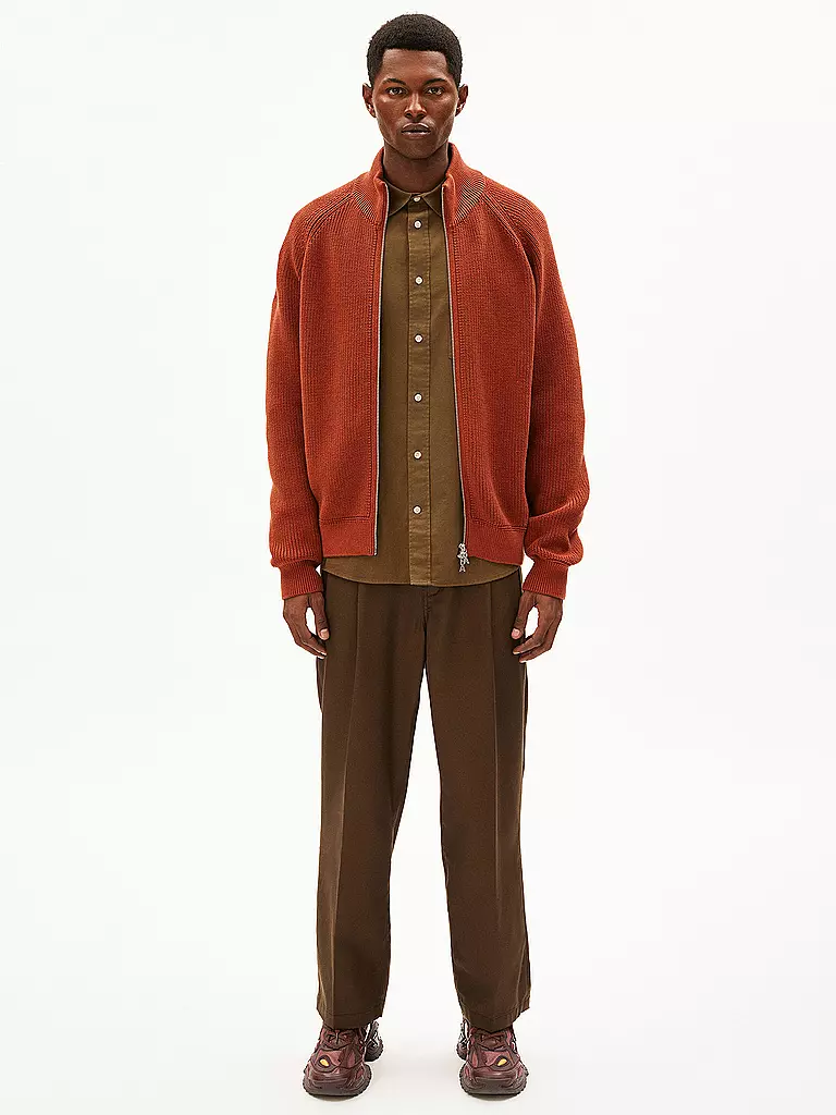 ARMEDANGELS | Cárdigan AARTYOM | Naranja