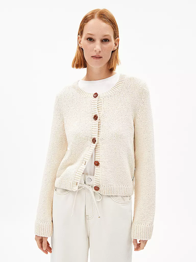 ARMEDANGELS | Cárdigan JAMIRAA | Crema